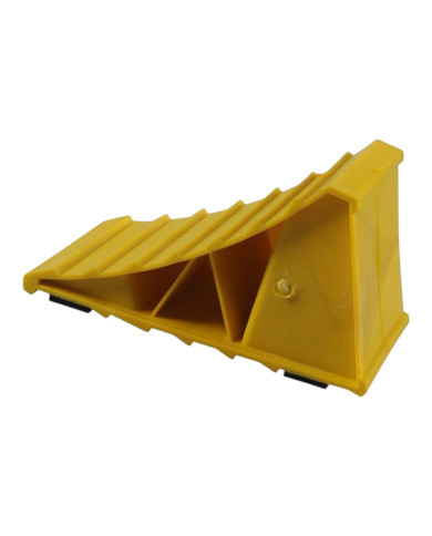 Yellow Caravan Wheel Chocks | Camping & Caravan Accessories | Bass, Carp & Camping