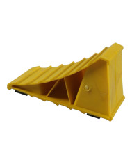 Yellow Caravan Wheel Chocks | Camping & Caravan Accessories | Bass, Carp & Camping