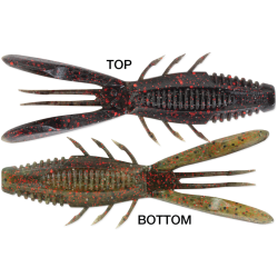 CrushCity Rapala Bronco Bug Soft Plastic Lure | Bass, Carp & Camping
