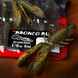 CrushCity Rapala Bronco Bug Soft Plastic Lure | Bass, Carp & Camping