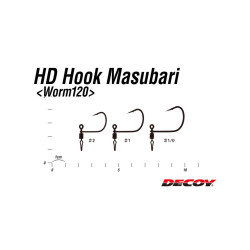 Decoy Worm120 HD Drop Shot Hooks | Bass, Carp & Camping