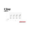 Decoy V-Snap Clips for Bass Lures & Hard Baits | Bass, Carp & Camping