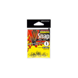 Decoy V-Snap Clips for Bass Lures & Hard Baits | Bass, Carp & Camping