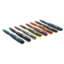 Z-Man FattyZ Thick StickZ 6" Soft Plastic floating Worms | Bass, Carp & Camping