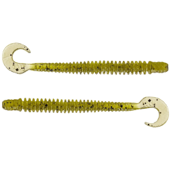 ZOOM Baits 4" Dead Ringer Soft Plastic Worm | Bass, Carp & Camping
