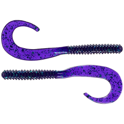 ZOOM Baits 6" Dead Ringer Soft Plastic Worm | Bass, Carp & Camping