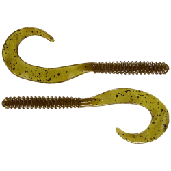 ZOOM Baits 6" Dead Ringer Soft Plastic Worm | Bass, Carp & Camping