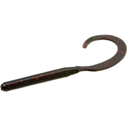ZOOM Curly Tail Finesse Worm with Large C Tail | Bass, Carp & Camping