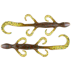ZOOM Lizard 6" Soft Plastic Creature Bait | Bass, Carp & Camping