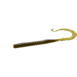 ZOOM Curly Tail Finesse Worm with Large C Tail | Bass, Carp & Camping