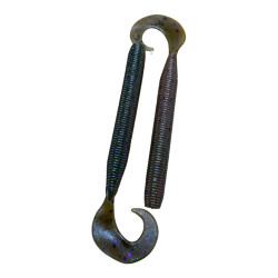 Yamamoto Stretch 40 Grub Curly Tail Worms | Bass, Carp & Camping