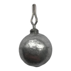 Vike Lead Round Dropshot Weights for Drop shot Rigs | Bass, Carp & Camping