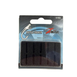 Z-Man Rattle-Snaker 10 Glass Rattle Chambers | Bass, Carp & Camping
