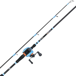 Okuma Fuel Spin Baitcaster Combo | Bass Fishing Rod & Reel Set | Bass, Carp & Camping