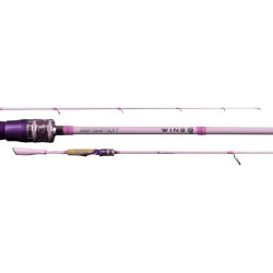 Sensation Wing Pink 2pc Spinning Fishing Rod | Bass, Carp & Camping