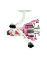 Okuma Barbarian Pink Baitfeeder Reel | Long Cast Carp Fishing Reel | Bass, Carp & Camping