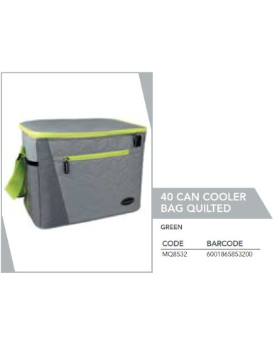 Leisure Quip Cooler Bag | Keeps Food & Drinks Cool All Day | Bass, Carp & Camping