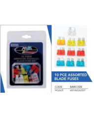 Leisure Quip Assorted 12V Blade Fuses 10 Piece | Bass, Carp & Camping