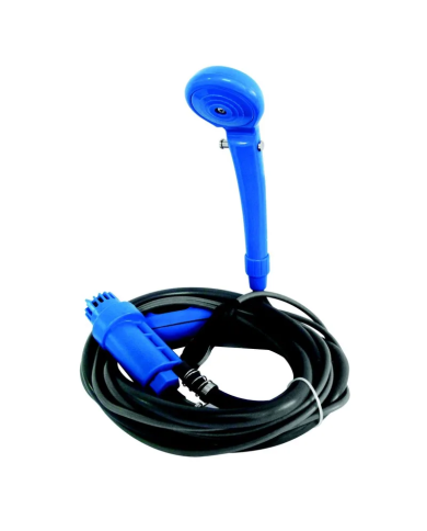 Leisure Quip Turbo Shower with Pump 12V DC | Camping Gear | Bass, Carp & Camping
