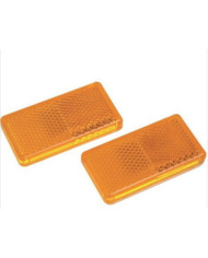 Leisure Quip Amber Reflector 2 Pack | Fishing & Camping Gear