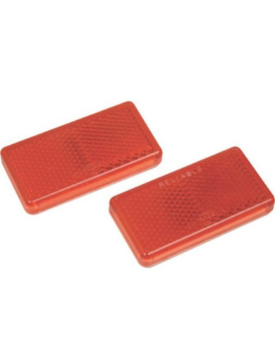 Leisure Quip Red Reflector 2 Pack | Fishing & Camping Gear