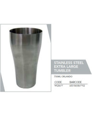 Leisure Quip Stainless-steel Extra-Large Tumbler 750ml | Camping & Fishing Gear