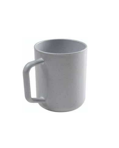 Camping Coffee Mug white | ABS Plastic plate | Bass, Carp & Camping