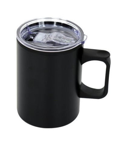 Leisure Quip 450ml Travel Mug Black | Fishing & Camping Gear | Bass, Carp & Camping