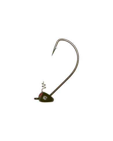 YUM Pumpkin ED Shaky Head Jig | Bass Fishing Tackle | Bass, Carp & Camping