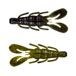 CULLEM Pro Mirror Craw Plastic Bait for Bass | Premium Soft Lure