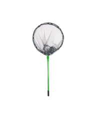 Sensation Landing Net Green Round Knotless PVA Coated | Bass, Carp & Camping