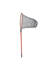 Sensation Snagless Red Rubber Landing Net | Bass & Camping