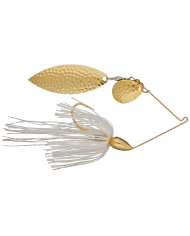 War Eagle Gold Spinnerbait Colorado Willow Hammered | Bass, Carp & Camping