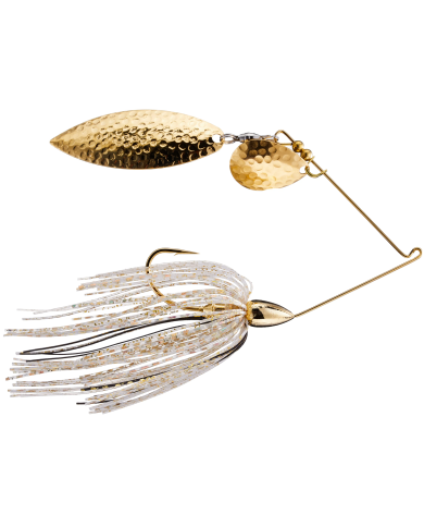 War Eagle Gold Spinnerbait Colorado Willow Hammered | Bass, Carp & Camping