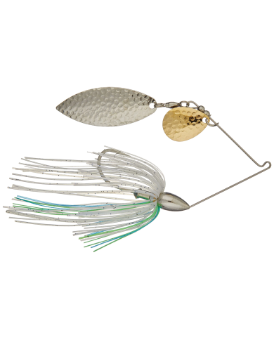 War Eagle Gold Spinnerbait Colorado Willow Hammered | Bass, Carp & Camping