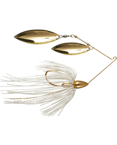 War Eagle Gold Spinnerbait Double Willow | Premium Bass Fishing Tackle