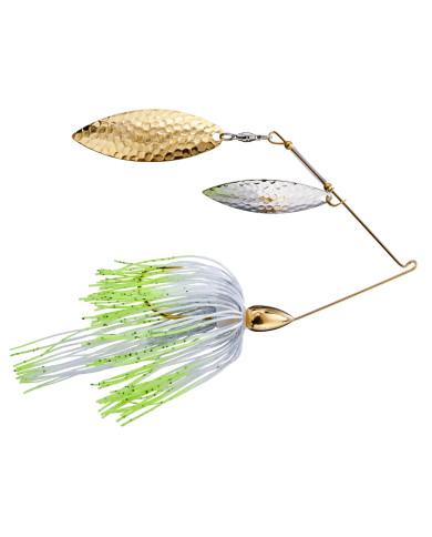 War Eagle Gold Spinnerbait Colorado Willow Hammered | Bass, Carp & Camping