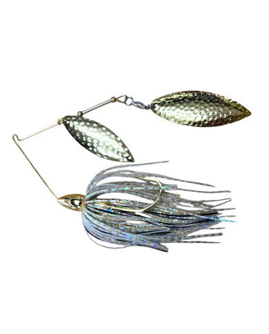 War Eagle Gold Spinnerbait Colorado Willow Hammered | Bass, Carp & Camping