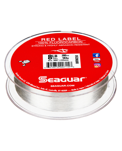 Seaguar Red Label Fluorocarbon Bass Fishing Line | Bass, Carp & Camping
