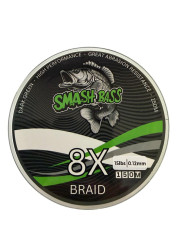 Smash Bass 8 Core Braided Fishing Line | Bass, Carp & Camping