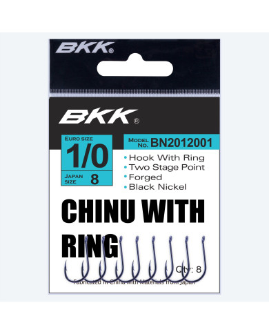 BKK Chinu-R Diamond Hook | Bass, Carp & Bait Fishing