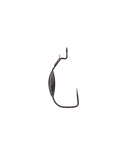 Mustad Alpha-Grip Assault Wide Gap Keel Weighted Hook | Bass, Carp & Camping