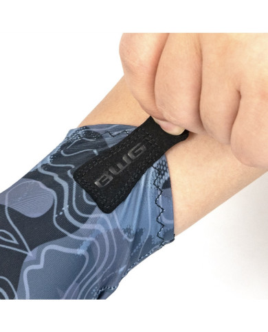 Dark Rorschach Sun Protection Gloves | Bass, Carp & Camping