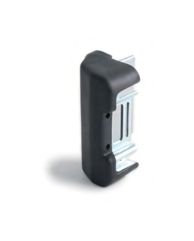 Complete Caravan Door Lock Black Polyamide with Keys | Bass, Carp & Camping