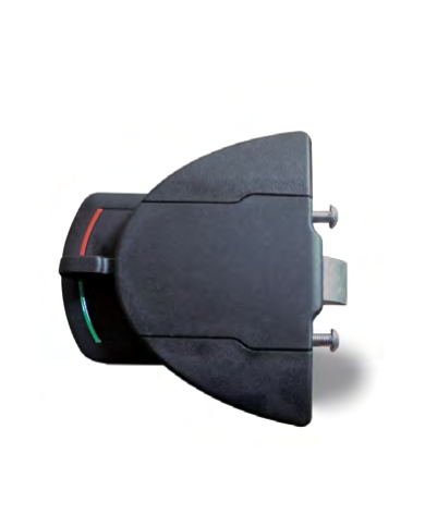 Complete Caravan Door Lock Black Polyamide with Keys | Bass, Carp & Camping