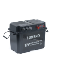 LUMENO-620 12V Portable Battery Box | Bass, Carp & Camping