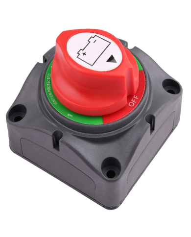 LUMENO 12V Battery Cut-Off Switch | Marine, Camping & Fishing | Bass, Carp & Camping