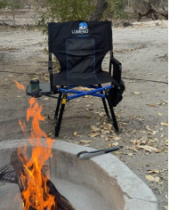 LUMENO Camping Chair | Folding Outdoor & Fishing Chair | Bass, Carp & Camping