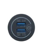 LUMENO Dual QC3 Charger for Caravans, Boats | Bass, Carp & Camping