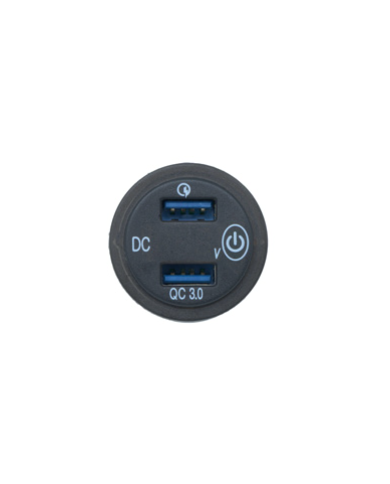 LUMENO Dual QC Socket Charger | Caravans, Boats | Bass, Carp & Camping
